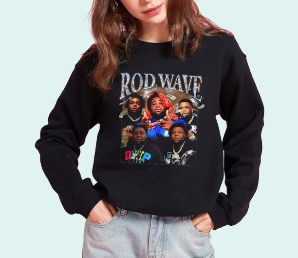 Rod Wave Nostalgia 90s Rap Music Shirt, Retro Tour 2023 Concert Tickets T-Shirt, Sweatshirt, Hoodie Gift