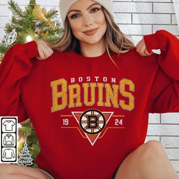 Vintage Boston Bruins 90s Hockey Sweatshirt, Retro Boston Bruins Crewneck, NHL Sweatshirt,Boston Bruins Shirt