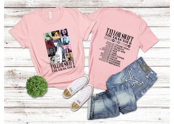 Front and Back Eras Tour Concert Shirt, Concert Outfit, Eras Tour Tee, Her Song Lyric Shirt, TS Merch Shirt