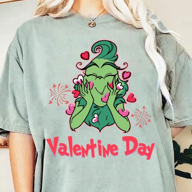 Grinch's Valentine Png, Lady Valentine Png, Happy Valentine Png, Love Heart Png, Trendy Valentine Png