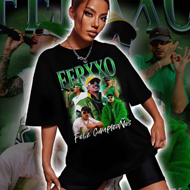 Feid Ferxxo Vintage 90s Shirt | Sweatshirt | Hoodies, Feid Ferxxo T-Shirt, Feid Ferxxo Graphic Tee, Oversized Rap Tee