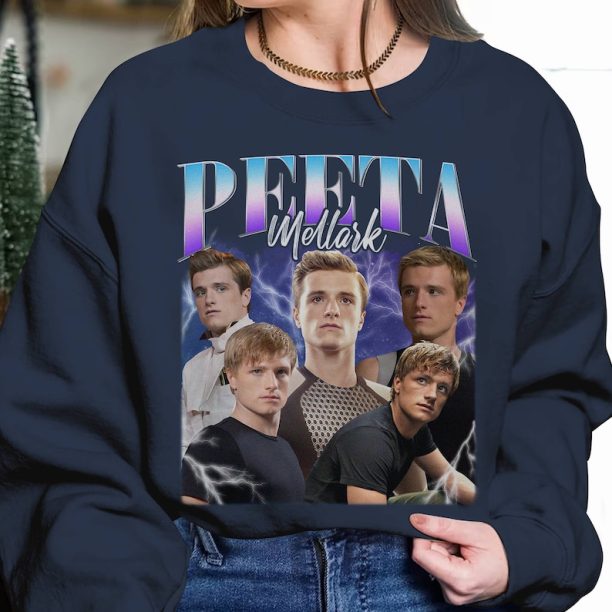 Peeta Mellark The Hunger Games Vintage T Shirt, The Hunger Games Movie Shirt, Peeta Mellark Bootleg Rap Shirt