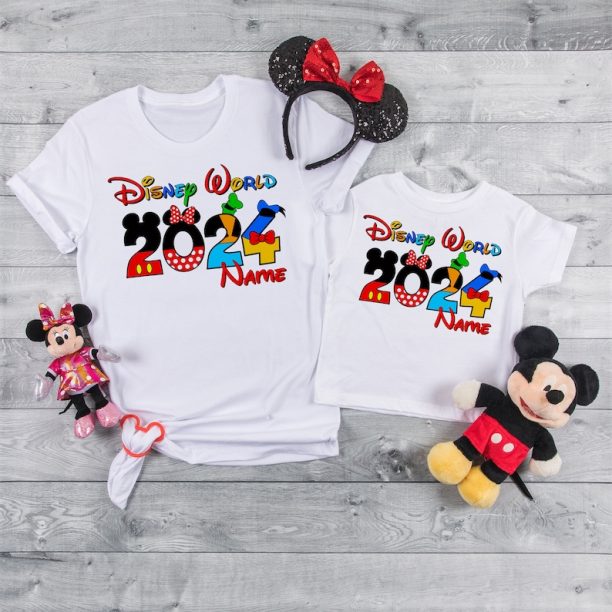 Disney World 2024 Shirs, Cute Disney Trip Shirts, Disney Trip 2024 shirt, Disney Matching Shirts for kids and adults