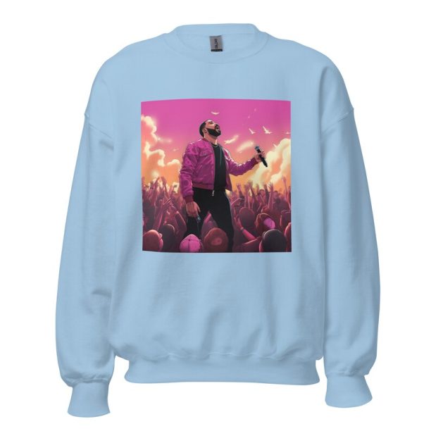 Drake Graphic Crewneck Sweatshirt - 'Scorpion' Crewneck - Cool Graphic Unisex Crewneck - Perfect Gift for Drake Fan