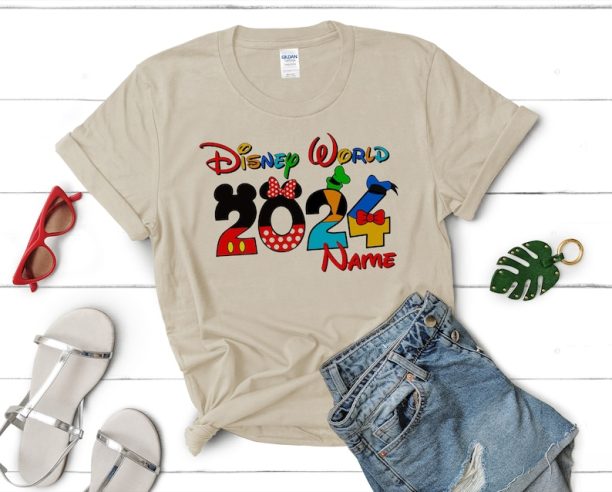 Disney World 2024 Shirs, Cute Disney Trip Shirts, Disney Trip 2024 shirt, Disney Matching Shirts for kids and adults