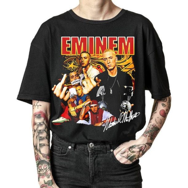 Retro Eminem Rapper T-shirt, Sweatshirt, Hoodie, Eminem T-shirt, Eminem Graphic Tee, Rap Music Shirt, Rap Vintage Tee