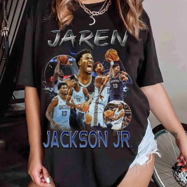 Jaren Jackson Jr Vintage Graphic 90s Unisex T-Shirt, Vintage Jaren Jackson Jr Graphic 90s T-shirt, Bootleg Rap Tee