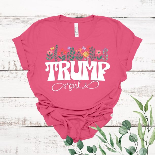 Trump Girl group Sweatshirt, 2024 Trump T-shirt, Republican T-shirt, Voting Shirt, MAGA ladies sweatshirt