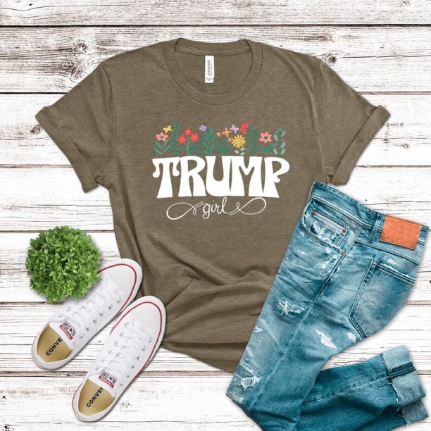 Trump Girl group Sweatshirt, 2024 Trump T-shirt, Republican T-shirt, Voting Shirt, MAGA ladies sweatshirt