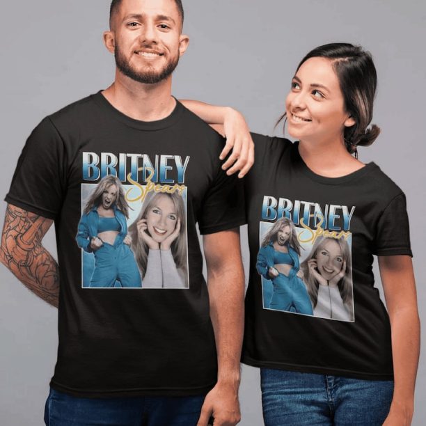 Britney Spears Shirt For Mens , Britney Pop Culture Tshirt , Now Watch Me Shirt For Menss