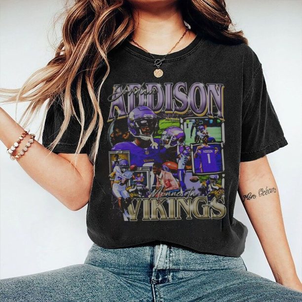 Jordan Addison Vintage 90s Graphic Style T-Shirt, Jordan Addison Shirt, Vintage Oversized Sport Tee, Unisex shirt