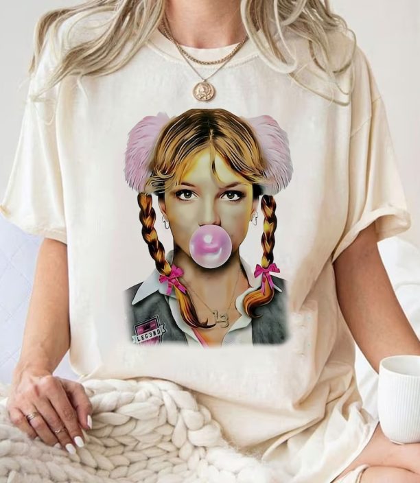 Britney Spears bubblegum T-Shirt, Britney Spears Merch, Britney Spears Sweatshirt, Gift For Women and Man