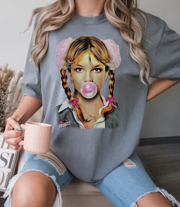 Britney Spears bubblegum T-Shirt, Britney Spears Merch, Britney Spears Sweatshirt, Gift For Women and Man