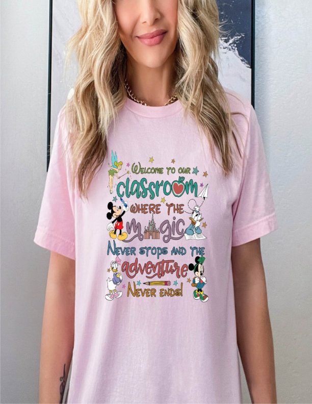 Classroom Rules Disney Shirt,Disney Teacher Shirt,Mickey Shirt,Minnie Shirt,Teacher Week Shirt,Back to School Shirt