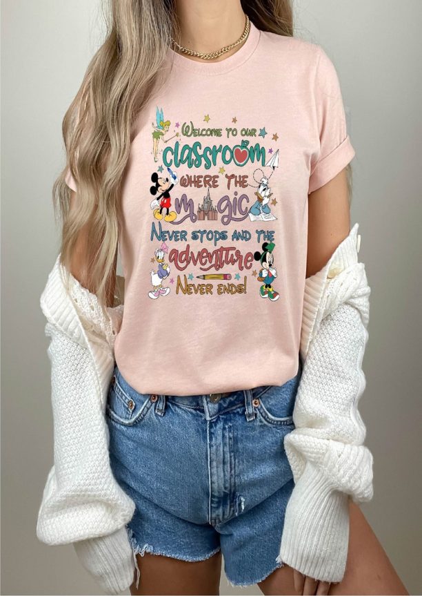 Classroom Rules Disney Shirt,Disney Teacher Shirt,Mickey Shirt,Minnie Shirt,Teacher Week Shirt,Back to School Shirt