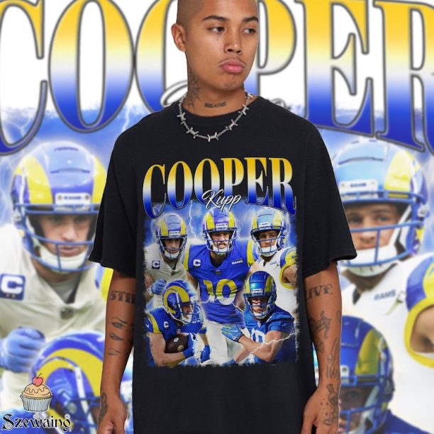 Cooper Kupp Los Angeles Football Shirt, Rams Football Shirt Christmas Gift Unisex, Football 90s Vintage Fan