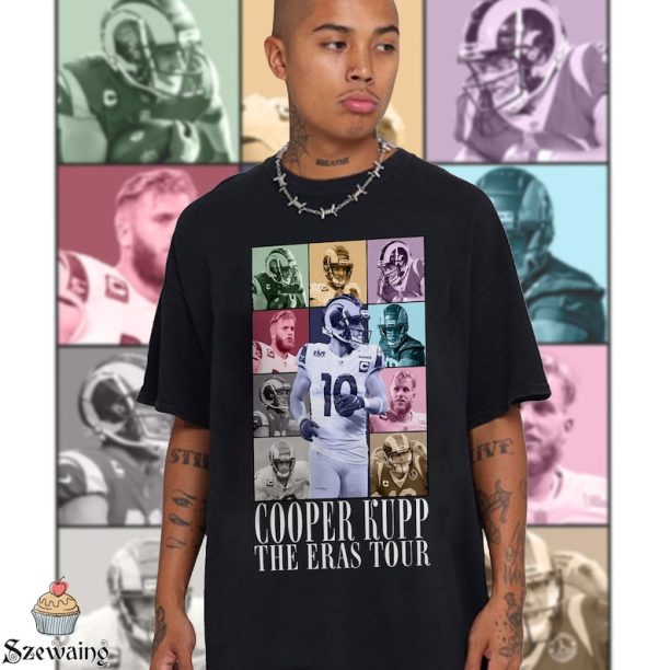 Cooper Kupp The Eras Tour Football Fan Shirt, Rams Football Shirt Christmas Gift Unisex, Football 90s Vintage Fan