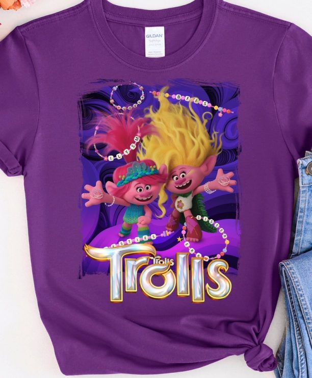 Trolls Band Together Sister Vintage Shirt, Trolls Band Together for Swifties Shirt, Queen Poppy Shirt