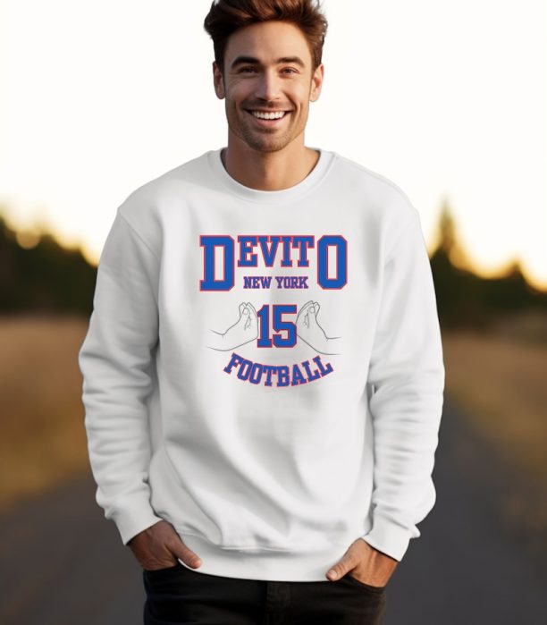 New York Giants DeVito Sweatshirt, Tommy DeVito New York Giants