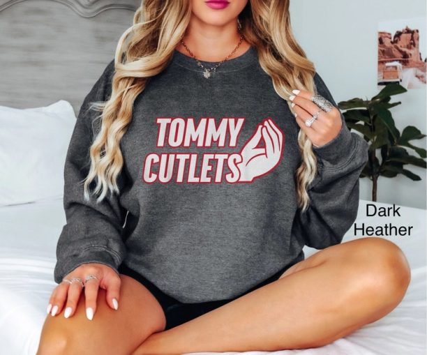 Tommy Cutlets Sweatshirt New York Football Shirt Funny NY Football Shirt Italian Football Shirt Football Fan Gift NY