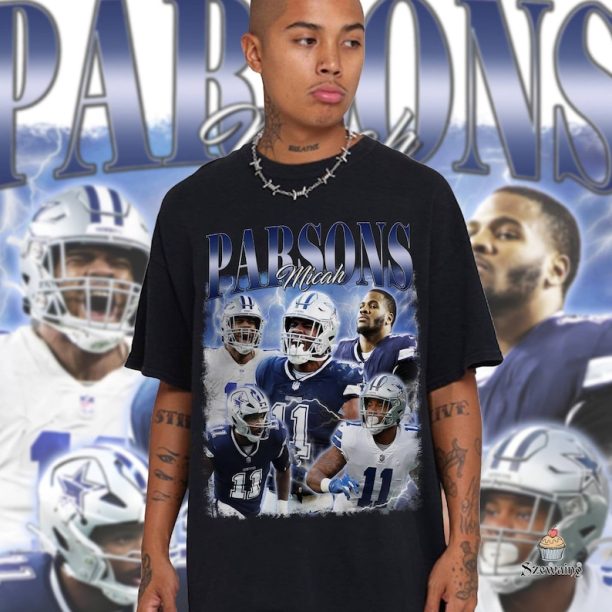 Vintage Micah Parsons Shirt, Micah Parsons Football Shirt, Micah Parsons Tee, Vintage 90s Tee , Retro shirt