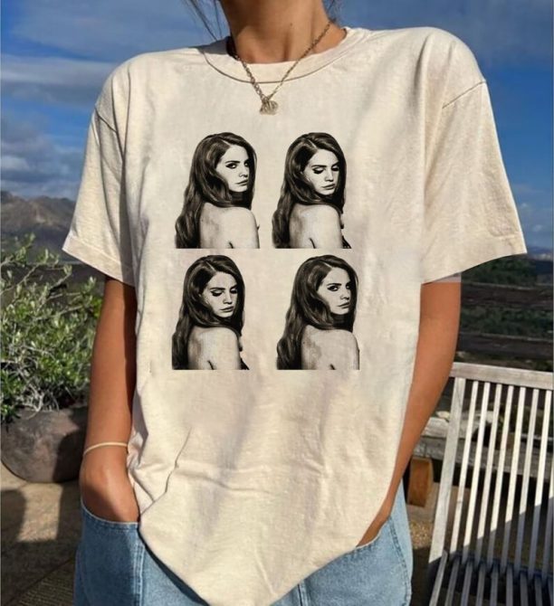 Lana Del Rey Photo Vintage Shirt, Lana Del Rey Shirt, Lana Del Rey Party Vintge Shirt, Gift for men