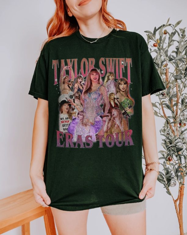 Taylor Swift Eras Tour Shirt, Swift Eras Tour 90s Vintage T-Shirt, Taylor Swift T-Shirt | Hoodie