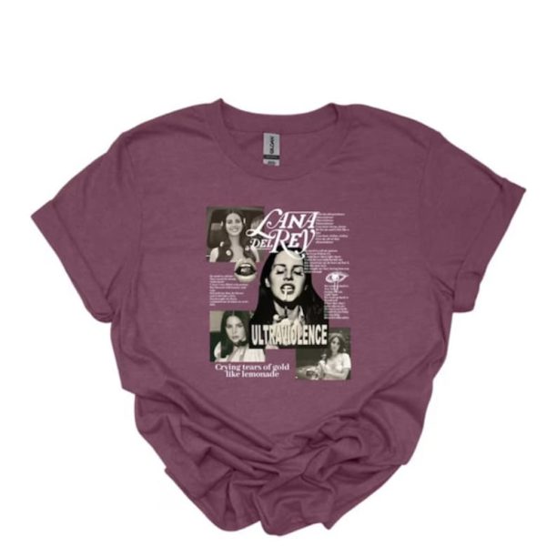 Lana Del Rey Vintage Shirt Concert 2023, Singer T-Shirt, Festival Outside Lands Shirt, Graphic Unisex Tee