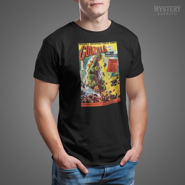 Godzilla 1956 Vintage Horror Monster Movie Men's Women's Unisex TShirt / Adult Shirt / Gift Shirt