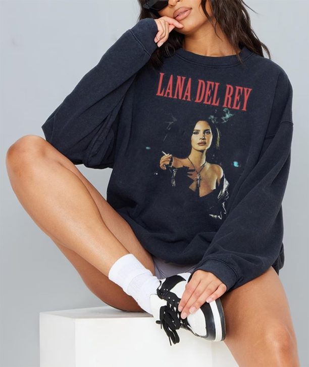 Lana Del Ray retro 90s Tee, Lana Del Rey Graphic Unisex Shirt