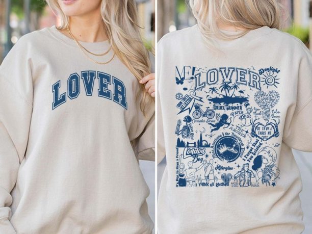 Two Sided Lover Sweatshirt,Two Sided Valentine Sweatshirt and Hoodie,Birthday Shirt for Women,TS Sweatshirt