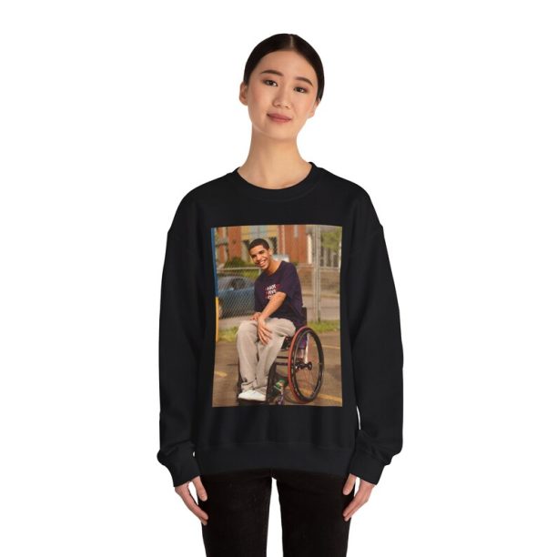 Drake Jimmy Crewneck Sweatshirt, Drake Sweater, Drake Wheelchair, Drake Tour Sweater, Drake Merch, its all a blur tour