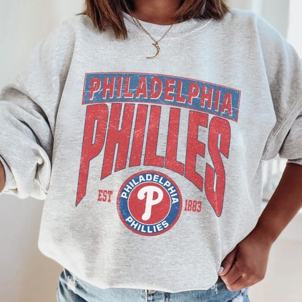 Vintage Philadelphia Baseball Sweatshirt, Philadelphia Hoodie, Philly Baseball Sweatshirt Hoodie, Baseball Fan Shirt