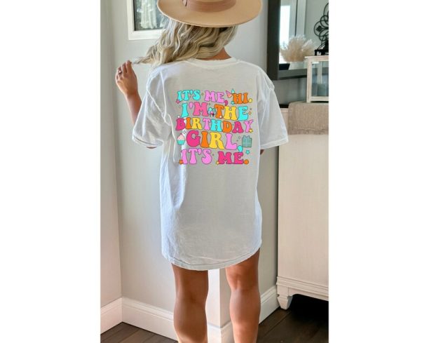 Comfort Colors Birthday Girl Tshirt, Girls Birthday Party Tshirt, Birthday Tshirt, Birthday Party Girl Tshirt