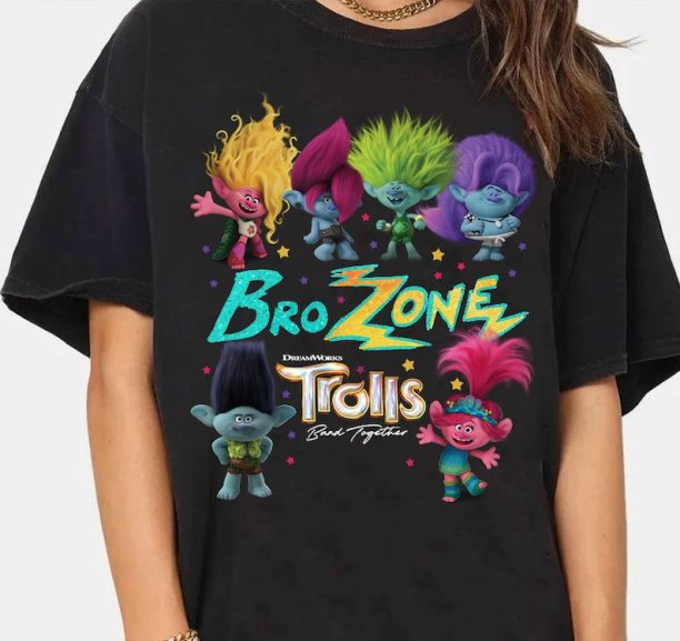 Dream Works Trolls Band Together Shirt, Trolls Band Together Shirt, Queen Poppy Shirt, Trolls Movie Birthday Shirt