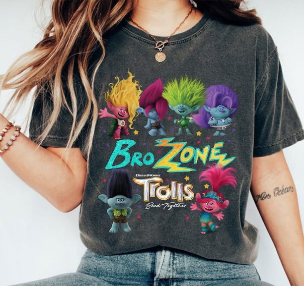 Dream Works Trolls Band Together Shirt, Trolls Band Together Shirt, Queen Poppy Shirt, Trolls Movie Birthday Shirt