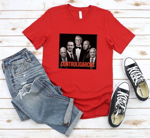 Controligarchs T Shirt, Anti Oligarchy, Agenda 2030 Shirt, Conspiracy Theory, Political Tshirt, Anti Globalist Shirt