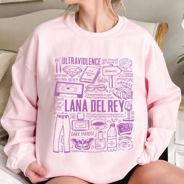 Retro Lana Del Rey Sweatshirt, Vintage Lana Del Rey Merch, Lana Del Rey Tour Shirts 2023, Ultraviolence Shirt