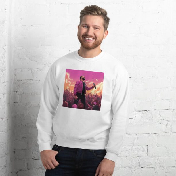 Drake Graphic Crewneck Sweatshirt - 'Scorpion' Crewneck - Cool Graphic Unisex Crewneck - Perfect Gift for Drake Fan