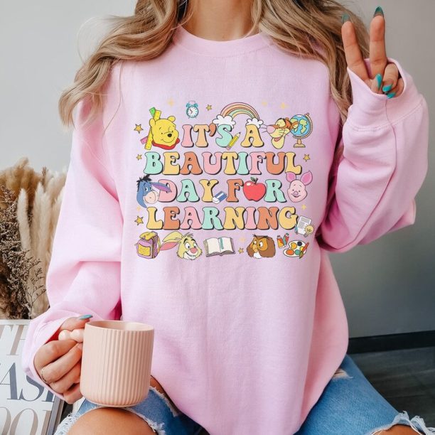 Disneyland Teacher Life Shirt | Teacher Motivational Shirt | Winnie The Pooh Shirt | Back To School Shirt