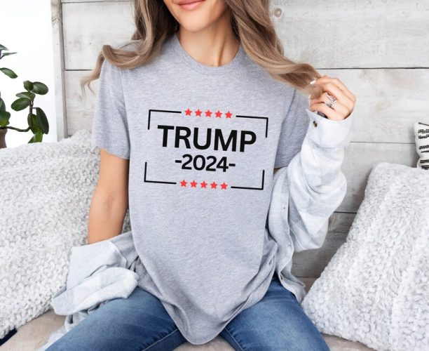 Trump 2024 Tshirt , Republican 2024 T-Shirt, Conservative Women T-Shirt, Trump Take America Back