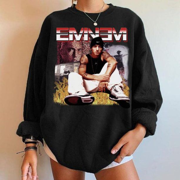 Eminem 90s Rap Shirt Sweatshirt.