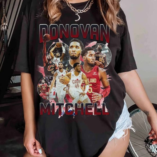 Vintage Donovan Mitchell Graphic 90s T-shirt, Donovan Mitchell Vintage Graphic 90s Unisex T-Shirt, Bootleg Rap Tee