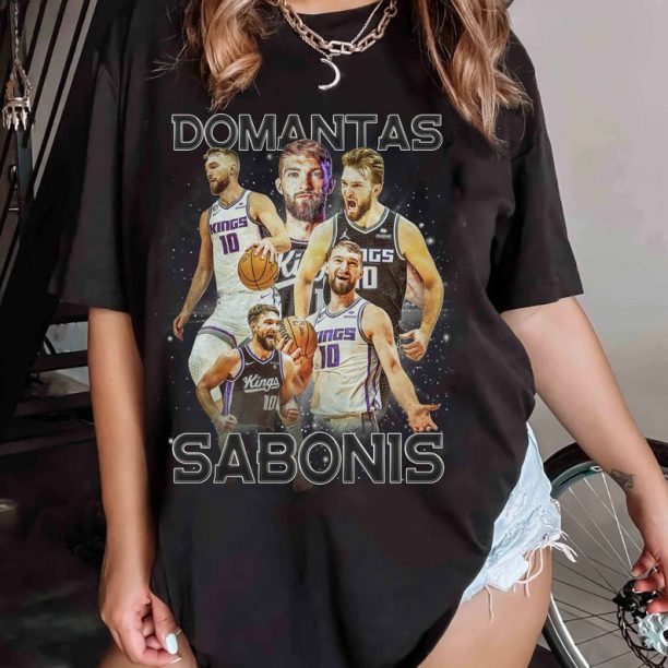 Vintage Domantas Sabonis Graphic 90s T-shirt, Domantas Sabonis Vintage Graphic 90s Unisex T-Shirt, Bootleg Rap Tee