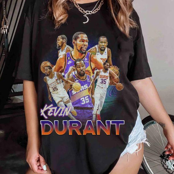 Kevin Durant Vintage Graphic 90s Unisex T-Shirt, Vintage Kevin Durant Graphic 90s T-shirt, Classic 90s Graphic Tee