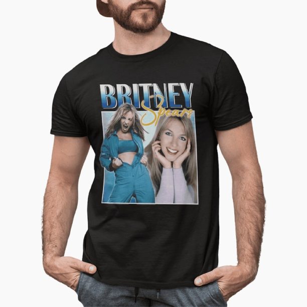 Britney Spears Shirt For Mens , Britney Pop Culture Tshirt , Now Watch Me Shirt For Menss