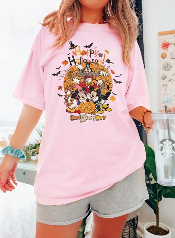 Happy Halloween Disney Shirt, Disney Not So Scary, Mickey And Friends Halloween, Disney Fall Shirt, Funny Disney Shirt