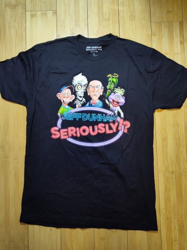 Jeff Dunham Seriously Tour T Shirt Graphic