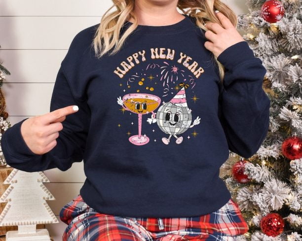 Cheers To The New Year Sweatshirt