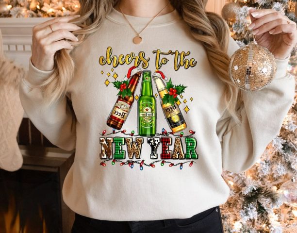 Cheers To The New Year Sweatshirt